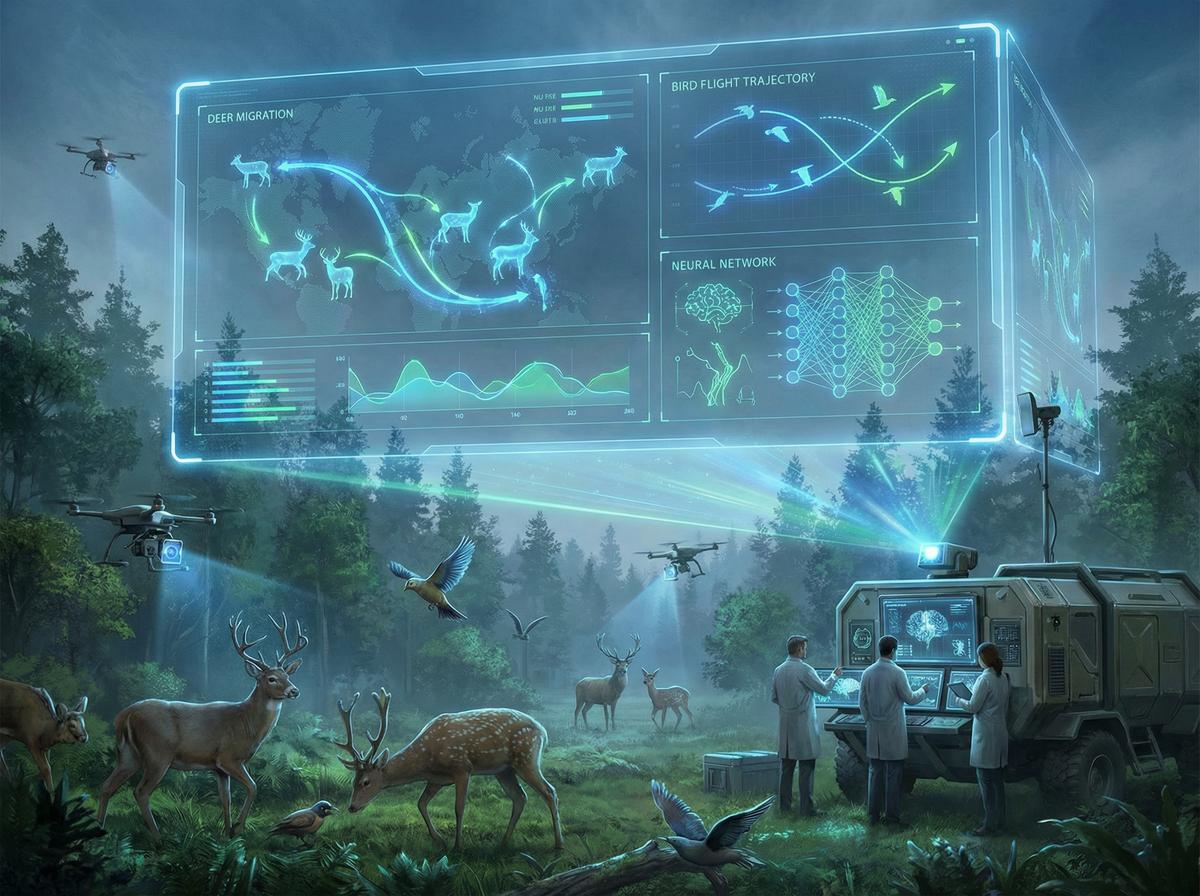 小马拉大车AI动物视频分析