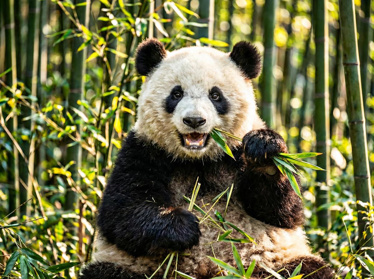 小马拉大车熊猫视频